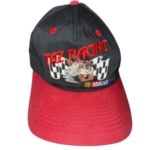 1997 Taz Racing NASCAR looney tunes SnapBack Hat Cap Vintage Warner bros cars